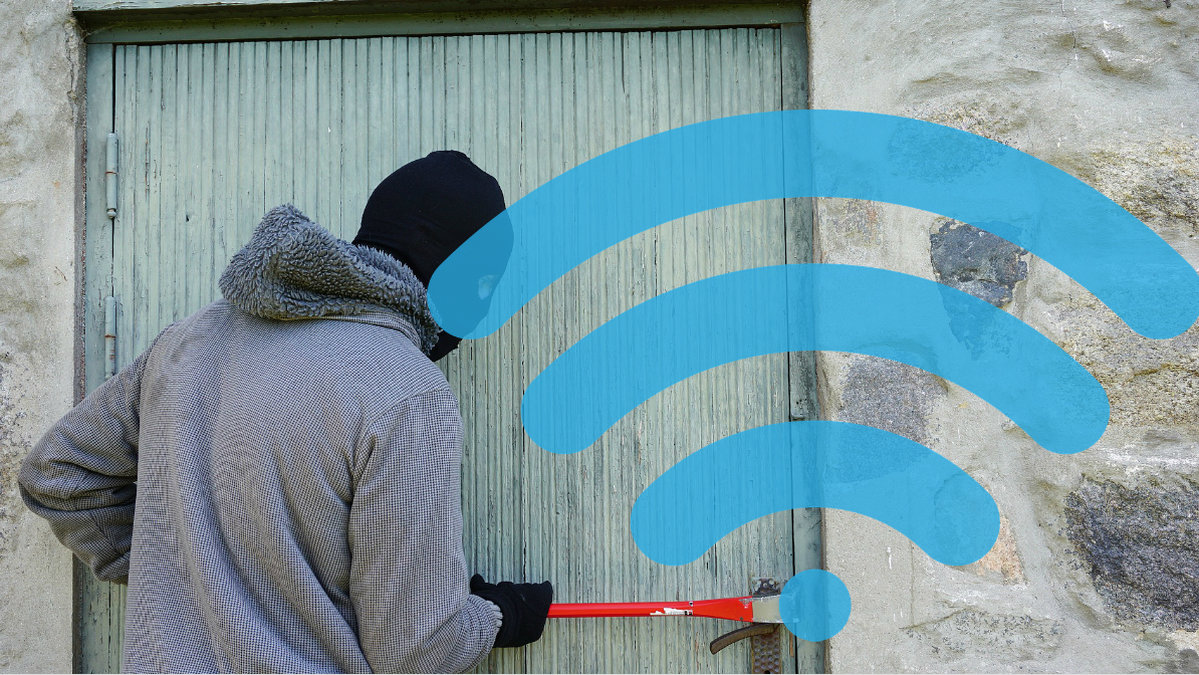 17-åring gjorde inbrott hos äldre par för att använda sig av Wi-Fi.