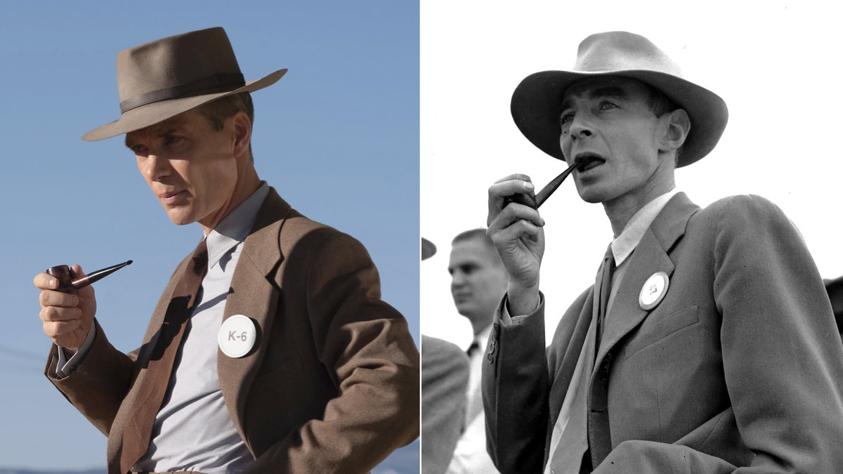 Cillian Murphy spelar fysikern Robert Oppenheimer i den nya storfilmen "Oppenheimer"