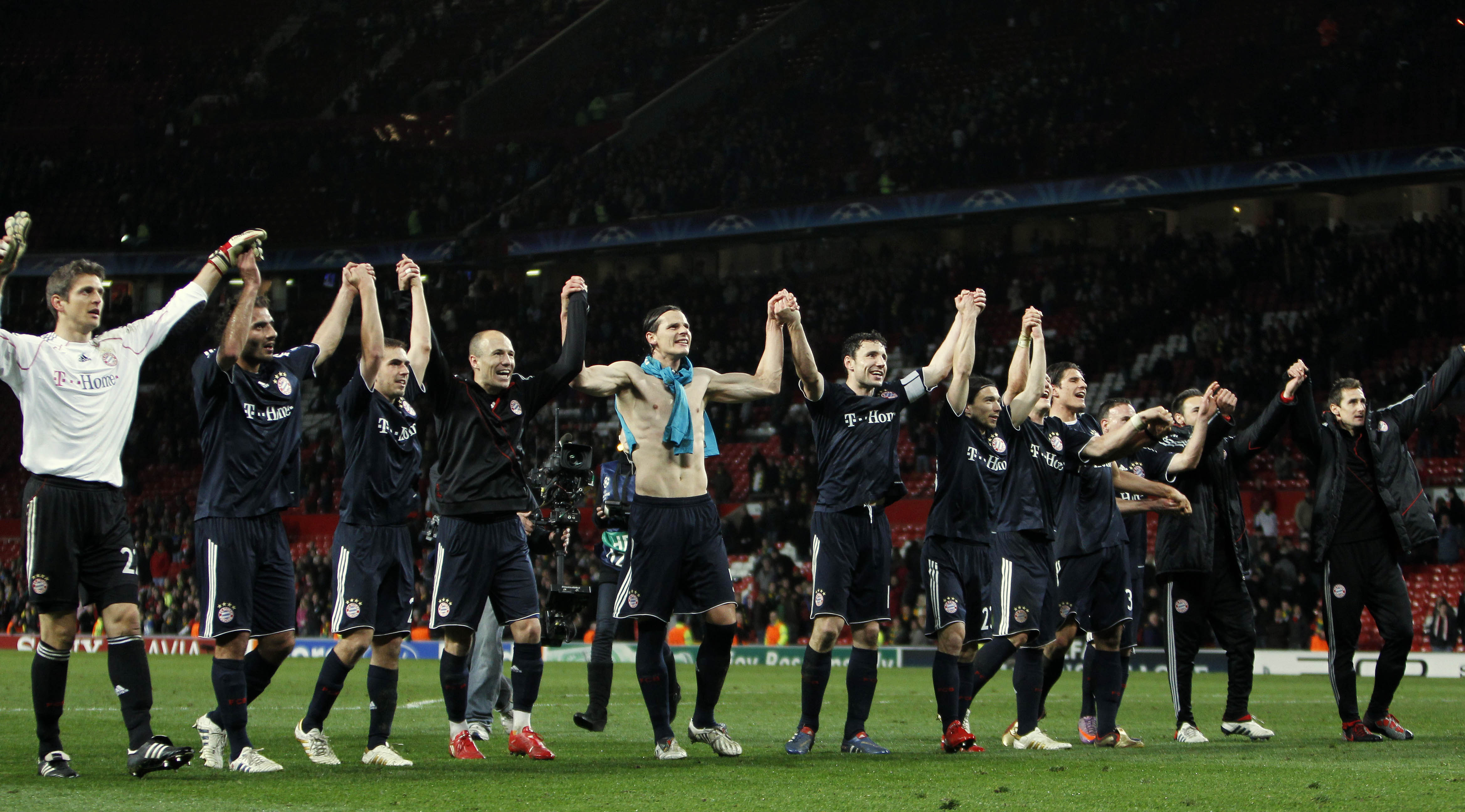 Champions League, Louis van Gaal, Arjen Robben, Bayern München, Manchester United