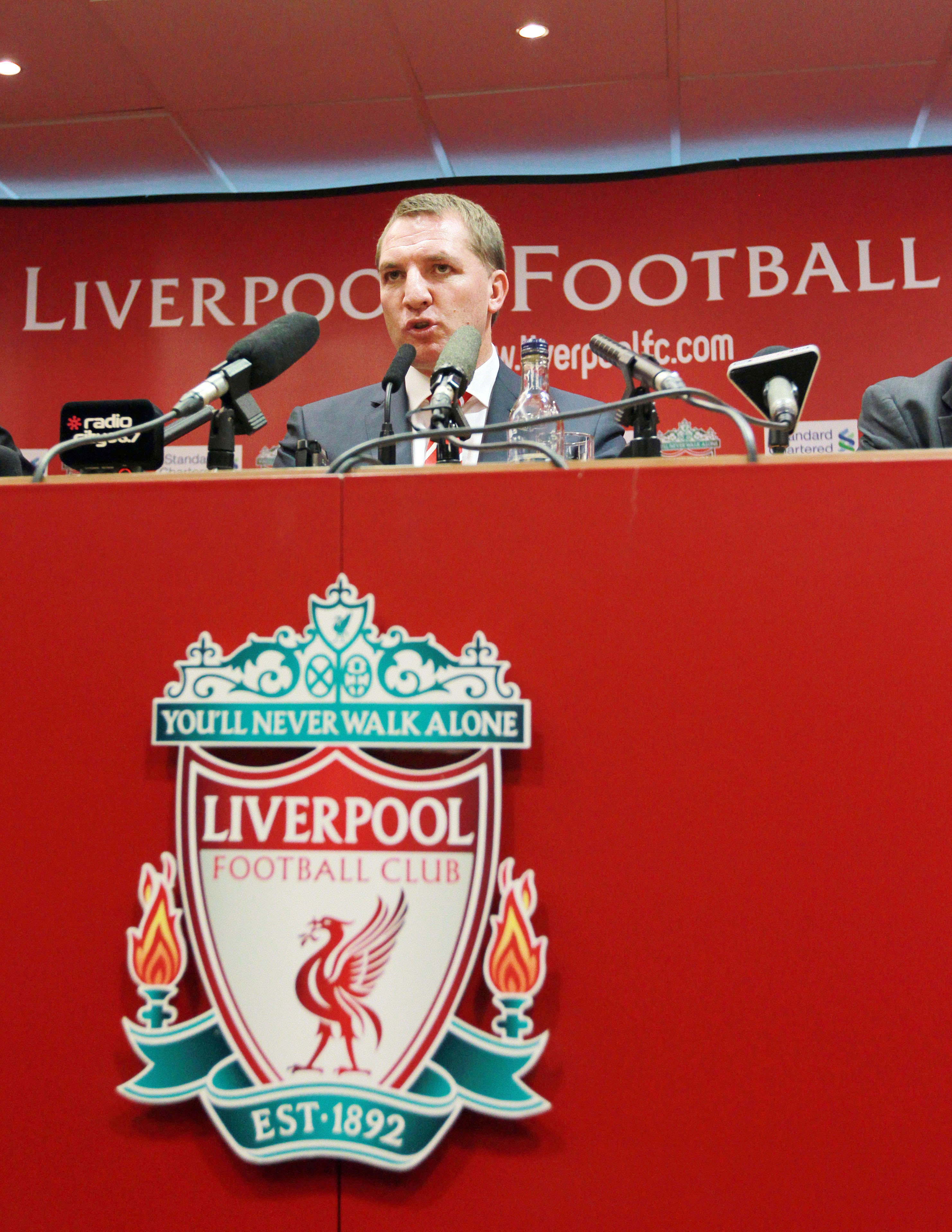 Liverpools nye tränare Brendan Rodgers har tidigare öppnat upp för en flytt.