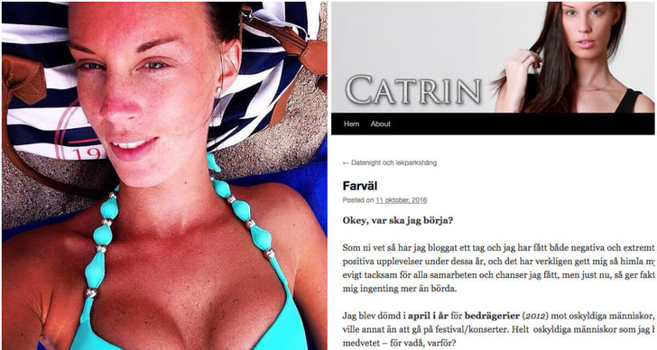 Bedrageri, Catrin Hedlund, Bloggare