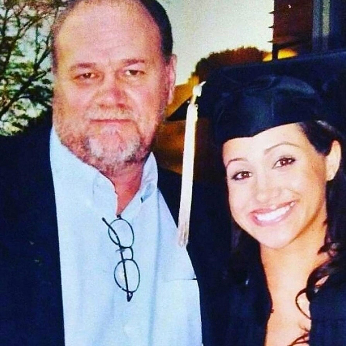 Thomas Markle och Meghan Markle. Thomas Markle och Meghan Markle.