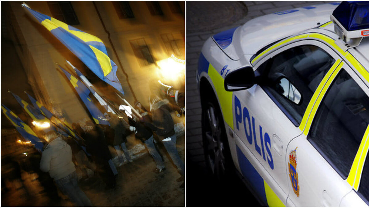 Den svenska nazisten ska ha varit med i ett angrepp i Malmö efter en manifestation på internationella kvinnodagen den 8 mars för två år sedan.