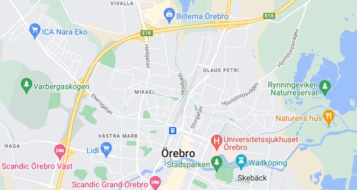 dni, Örebro, Brott och straff, Farligt föremål