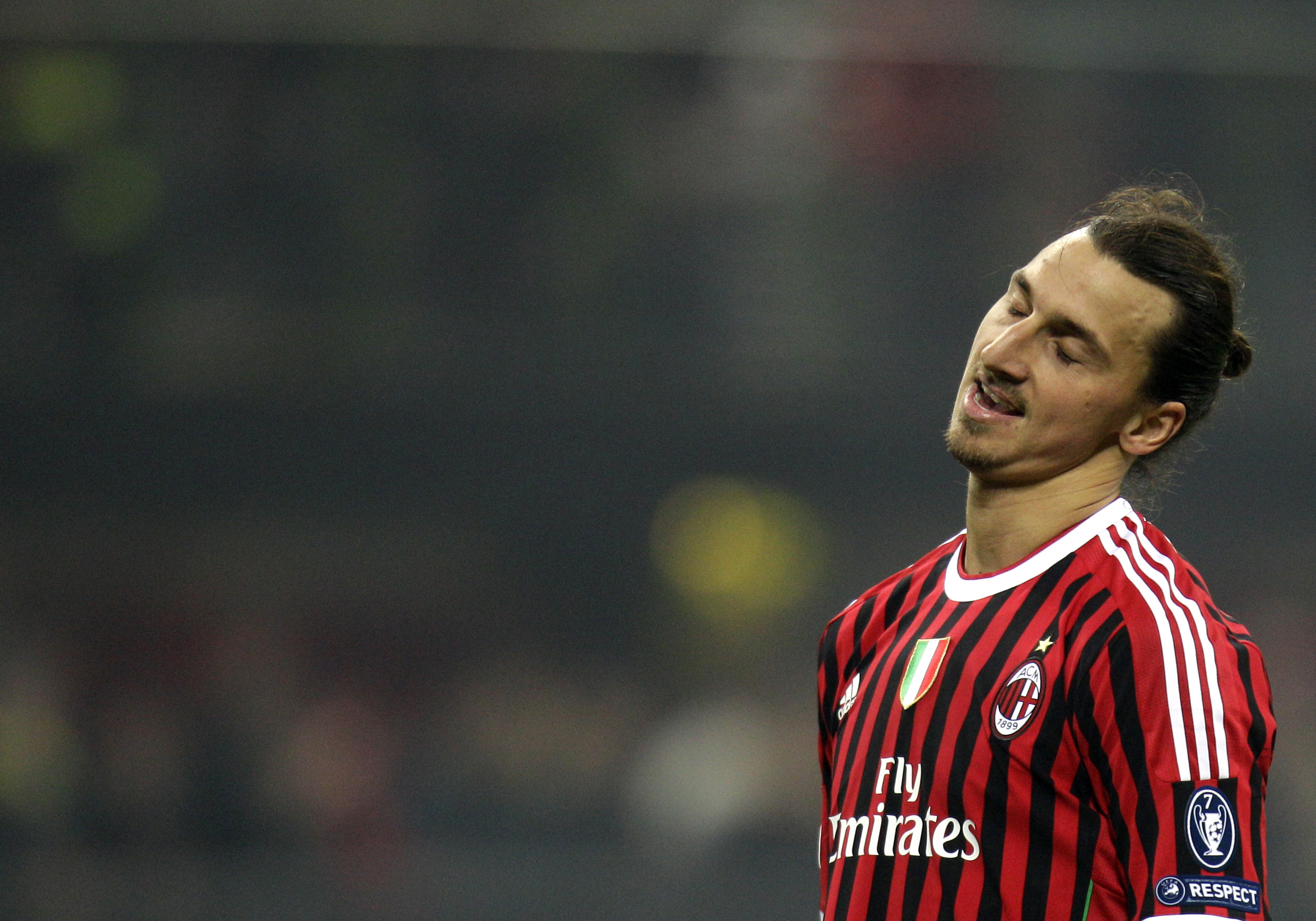 Zlatan missar toppmötet mot Juventus.