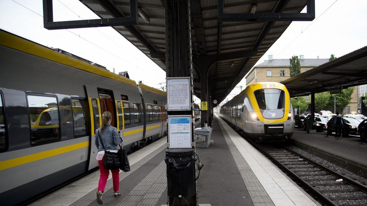 För andra dagen i rad är det problem för tågtrafiken mellan Göteborg och Vänersborg. Arkivbild.