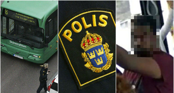 Sexuellt ofredande, Buss, Malmö, Polisen