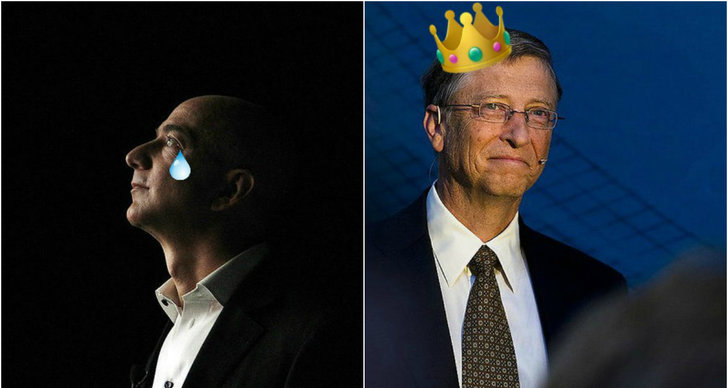 Pengar, Jeff Bezos, Bill Gates