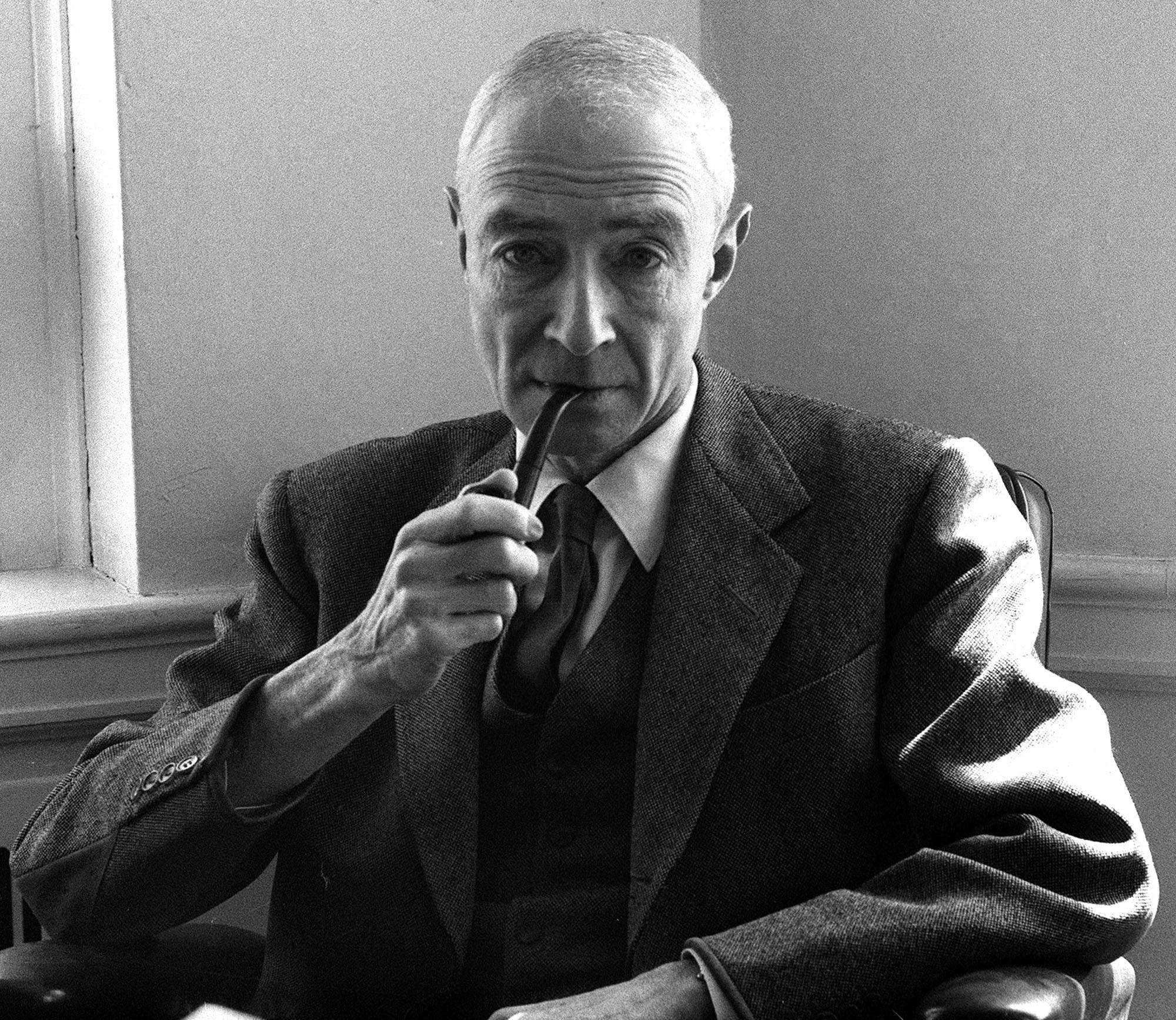 Robert Oppenheimer, hjärnan bakom Manhattan Project.