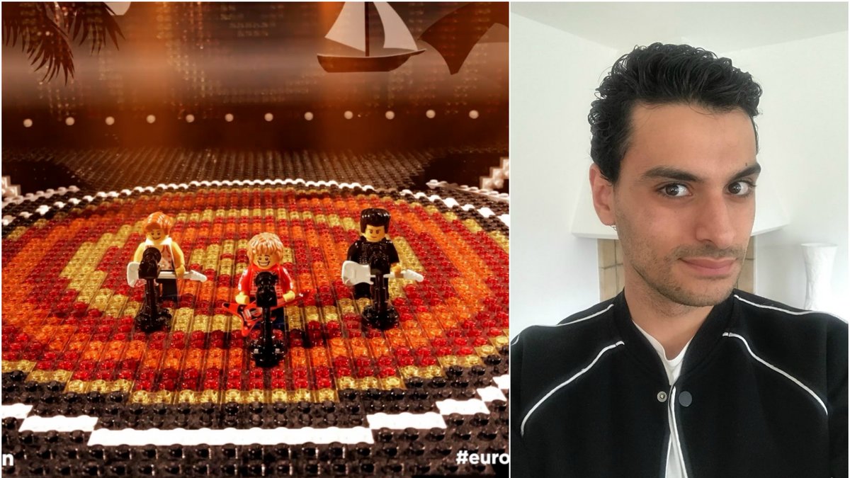 Eurovision song contest i Lego