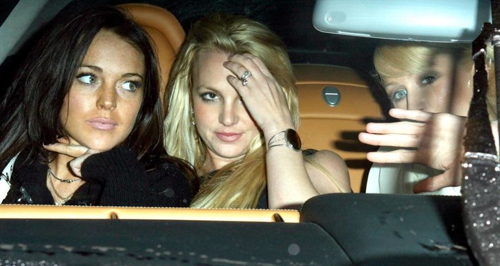 Lindsay Lohan, Britney Spears, Paris Hilton