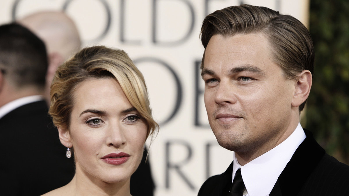 Kate Winslet och Leonardo DiCaprio spelade huvudrollerna i filmen 'Titanic'. Men det var nära att DiCaprio inte fick rollen när han inte ville provfilma. Arkivbild.