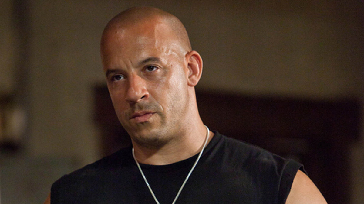 Vin Diesel i filmen Fast Five år 2011. 