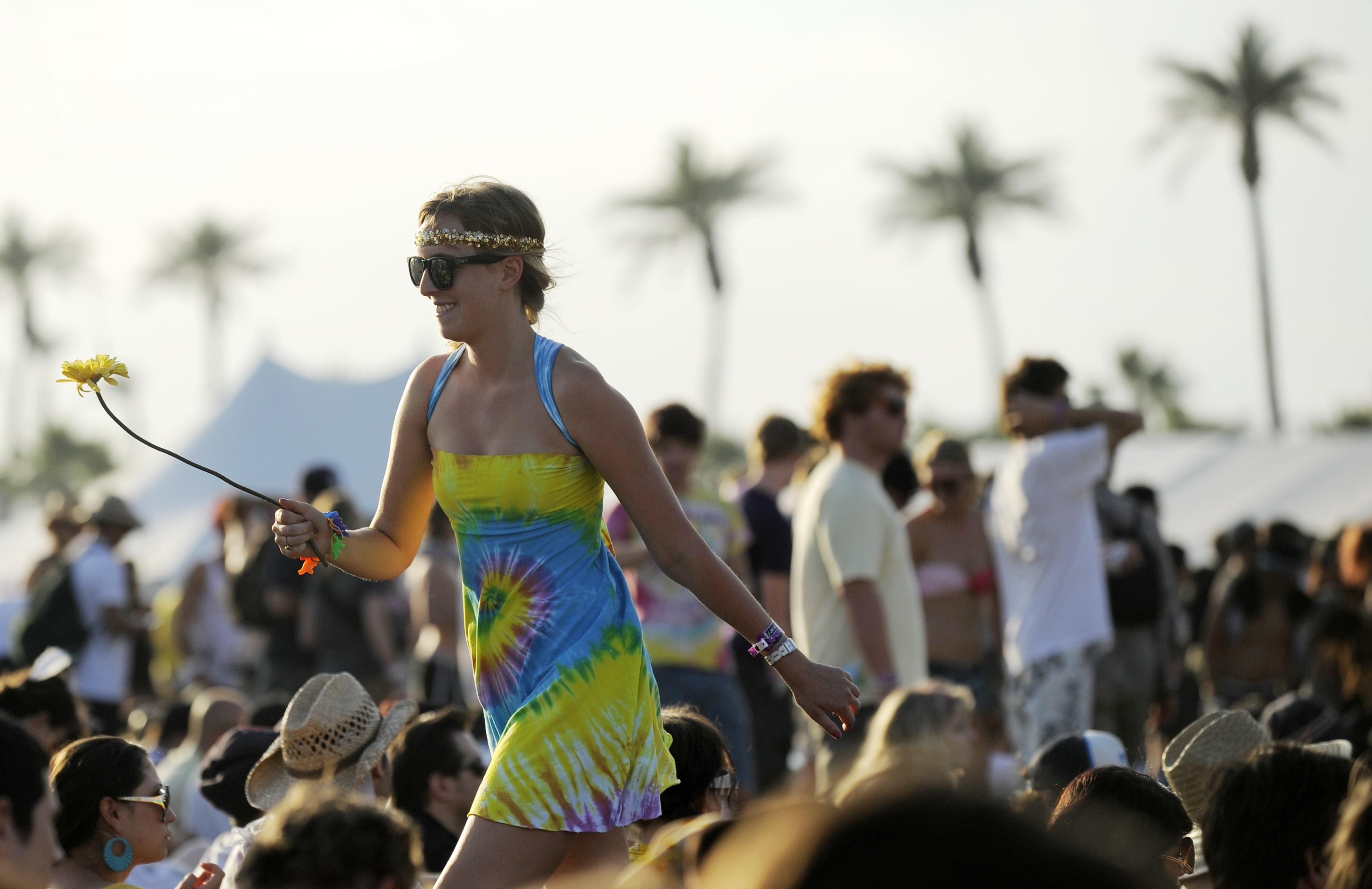 Över 200 000 besökte Coachella 2010.