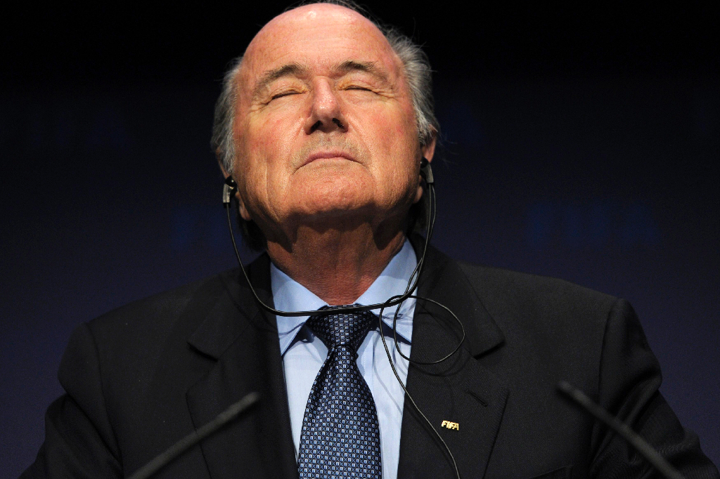 Fifa-bossen Sepp Blatter.