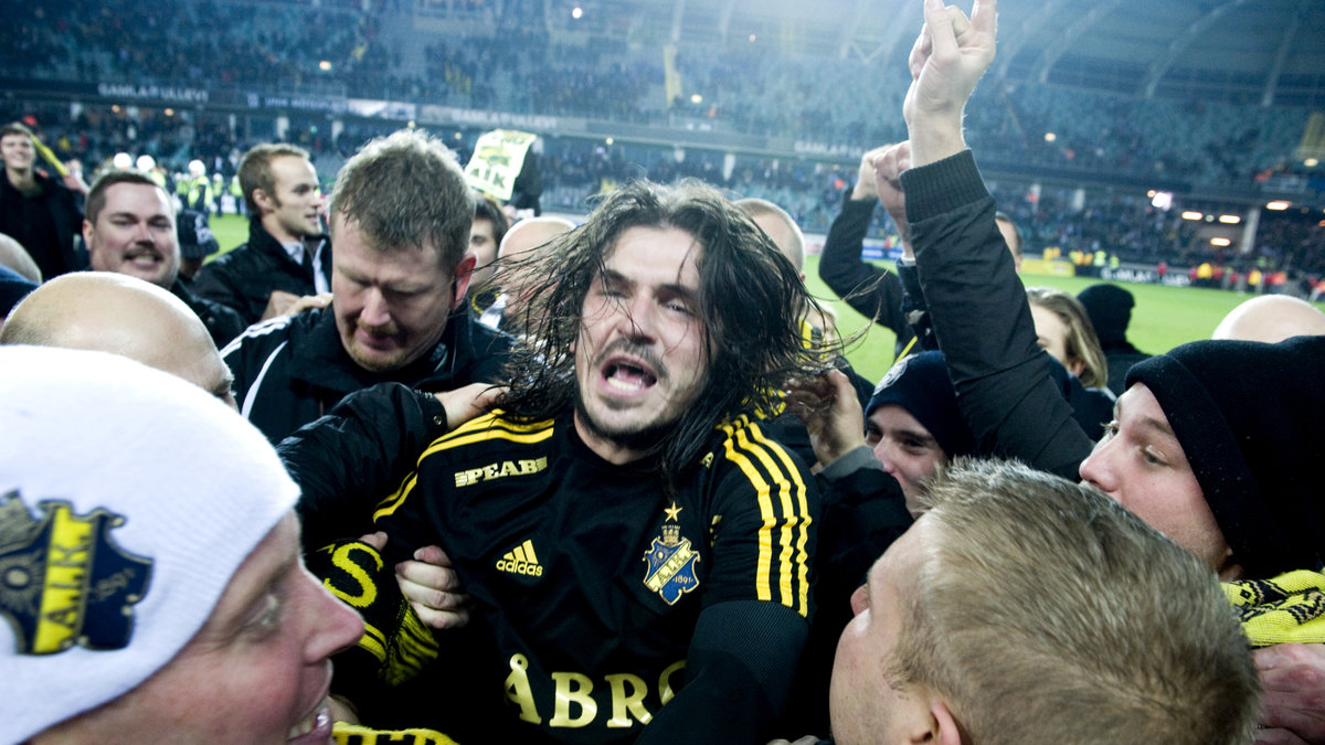 Bojan var en av AIK:s stora profiler i guldlaget 2009.