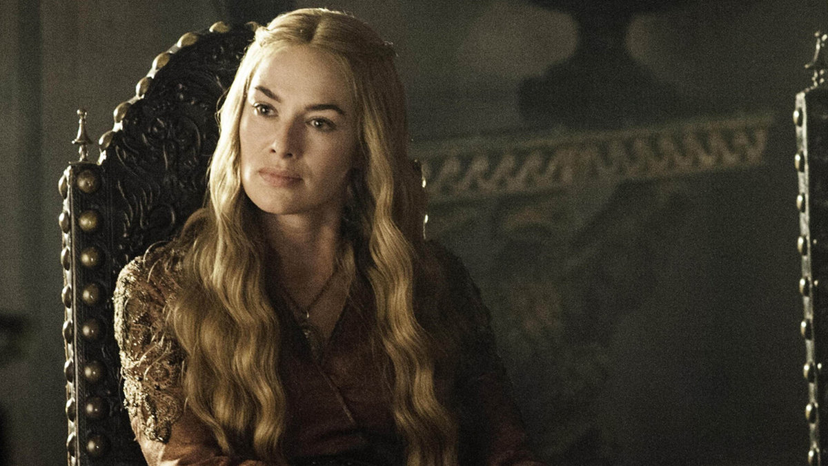 I teveserien "Game of Thrones" får vi följa familjerna Lanister och Stark, och deras våldsamma kamp för att få kontroll över järntronen. På bilden: Lena Headey som Cersei Lannister.
