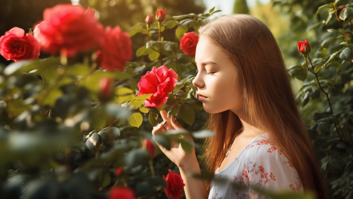 Rosor är en härlig växt att ha i sin lilla trädgård.