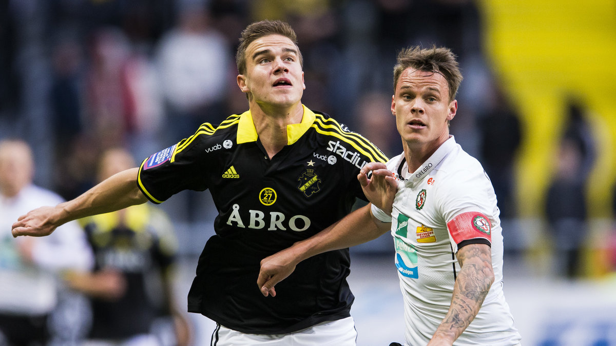 Eero Markkanen gjorde AIK:s ledningsmål.