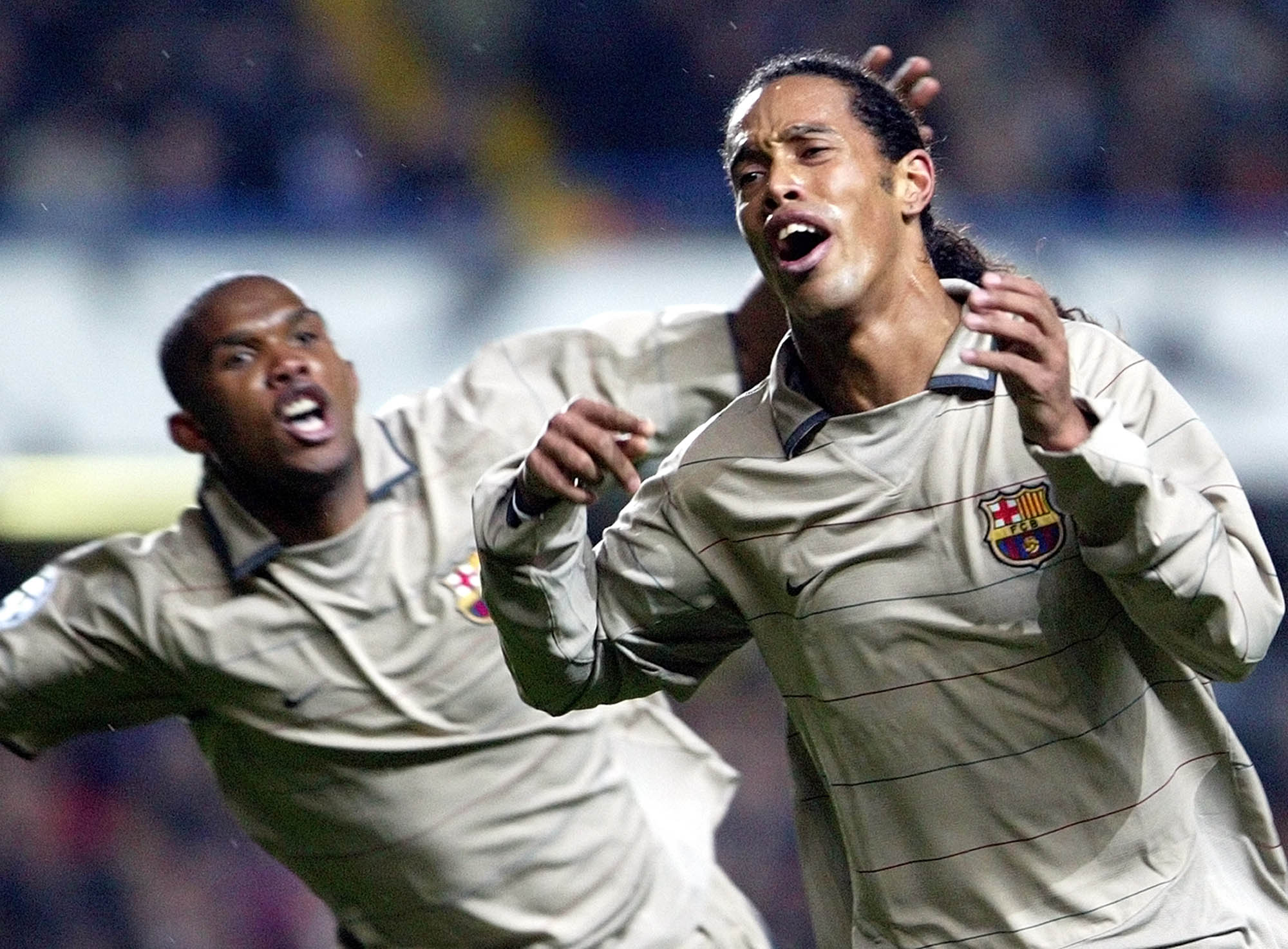 Allt som oftast stod Ronaldinho i vägen. 