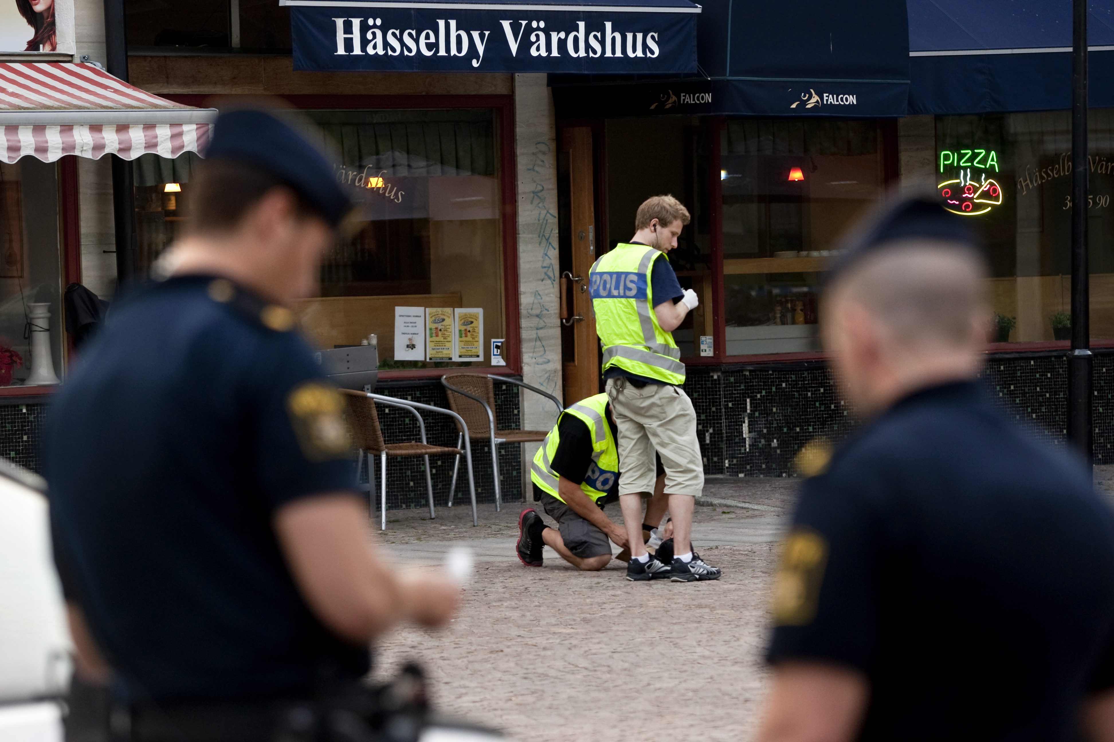 Polisen, Brott och straff, Knivar, mord, Stockholm, Hässelby