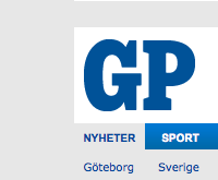 Lyxvillan tillhör morgontidningen Göteborgs-Postens. . .