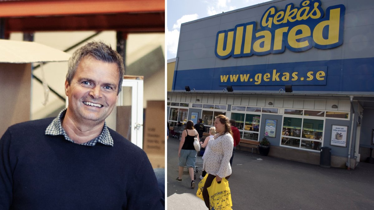 Thomas Karlsson äger Gekås i Ullared. 