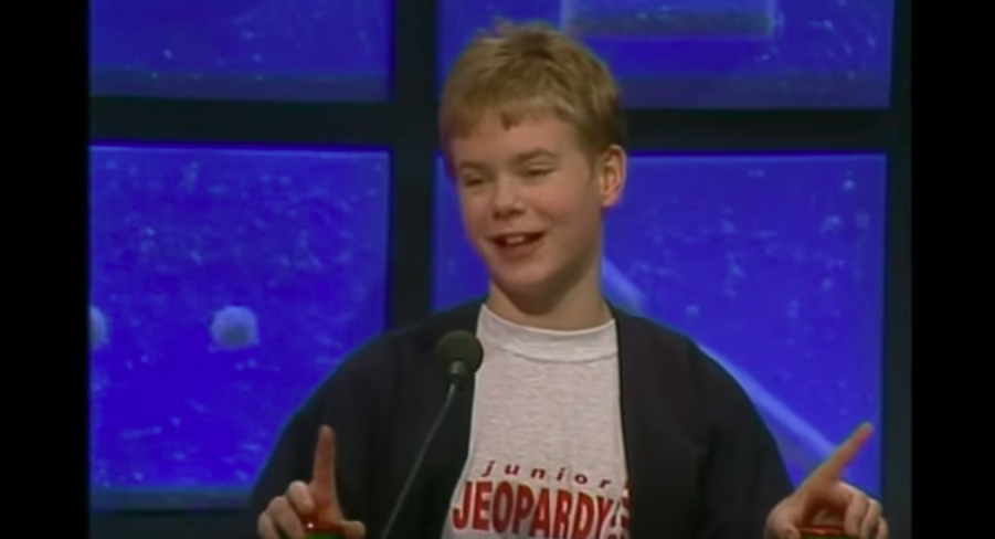 Gustav Fridolin i Jeopardy. Gustav Fridolin i Jeopardy.