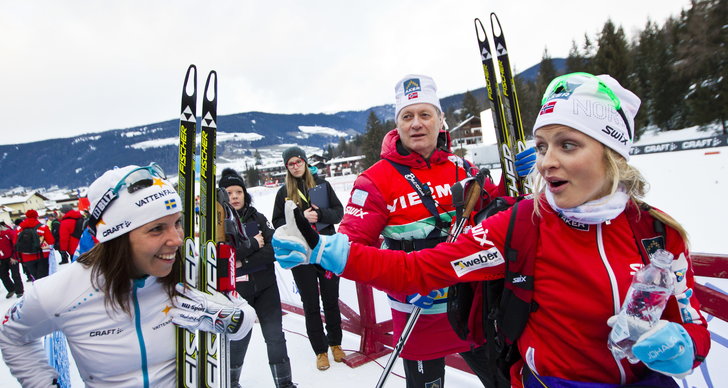 Therese Johaug, Charlotte Kalla, Tour de Ski
