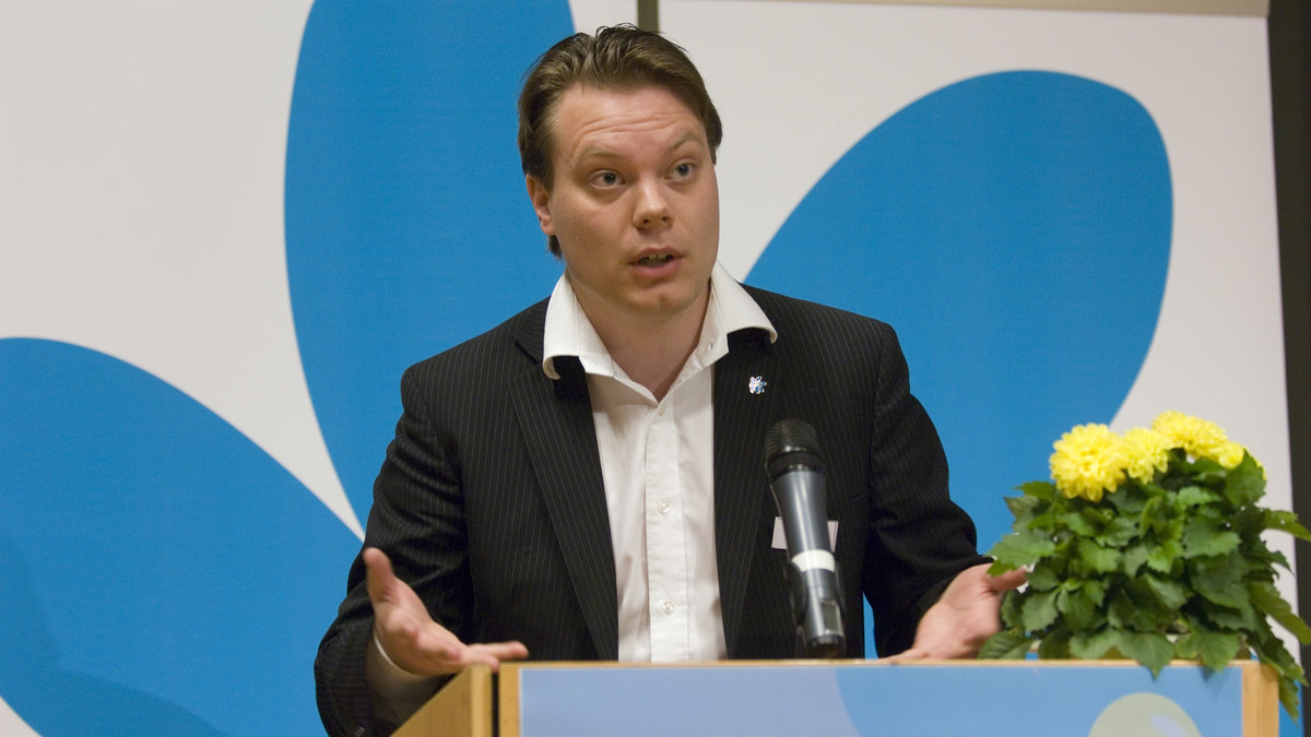 Sverigedemokraternas Martin Kinnunen