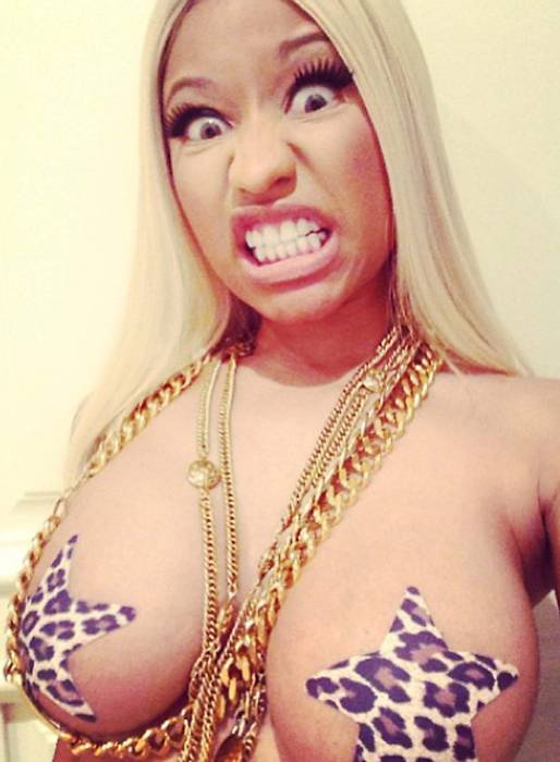 Nicki Minaj – ingen blyg viol. Nicki Minaj – ingen blyg viol.