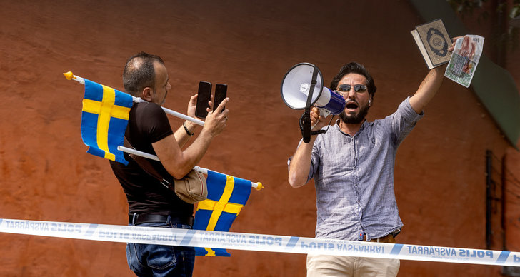 Stockholm, TT, Polisen, Rasmus Paludan