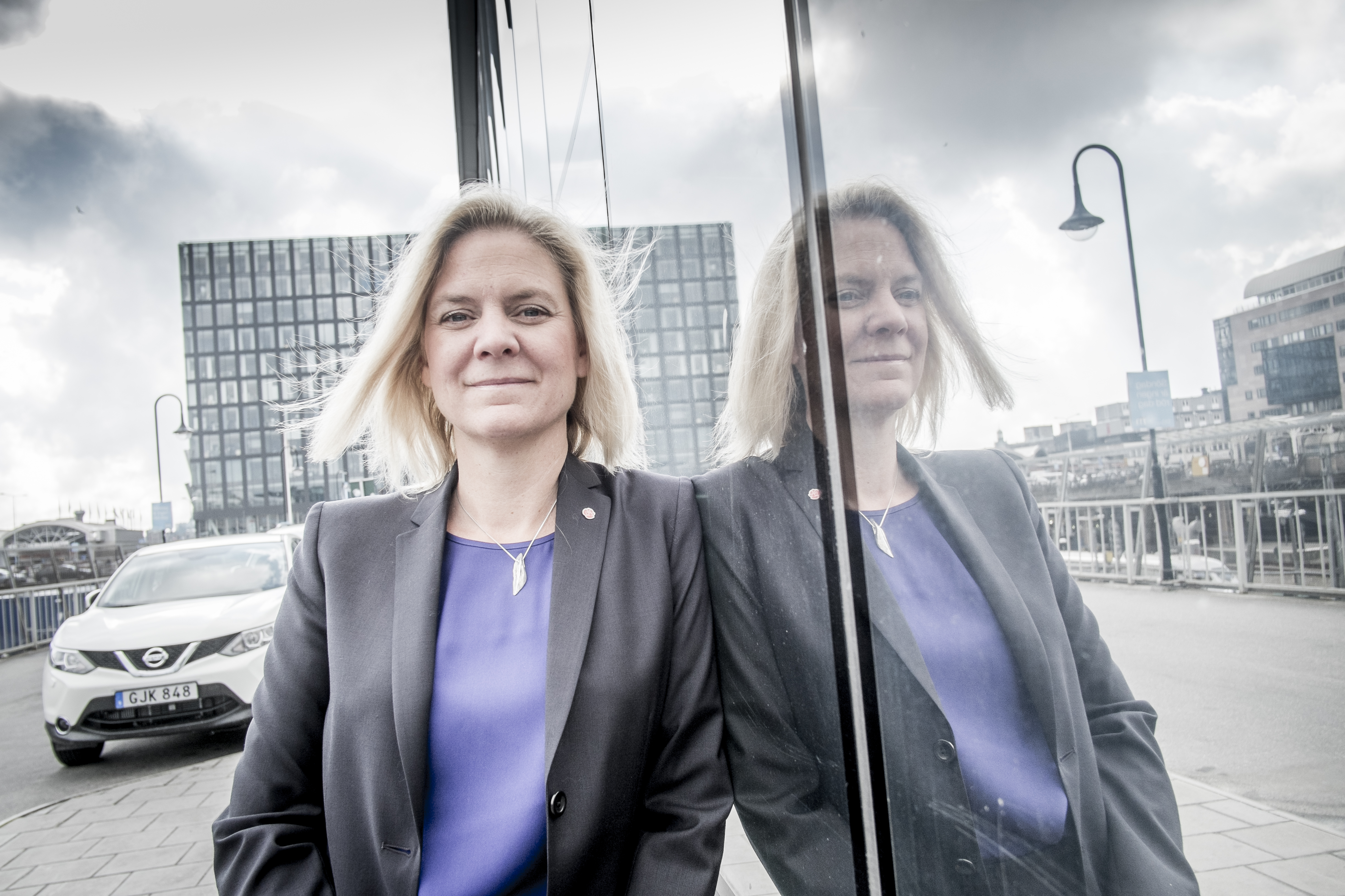 Magdalena Andersson (S), finansminister. Magdalena Andersson (S), finansminister.