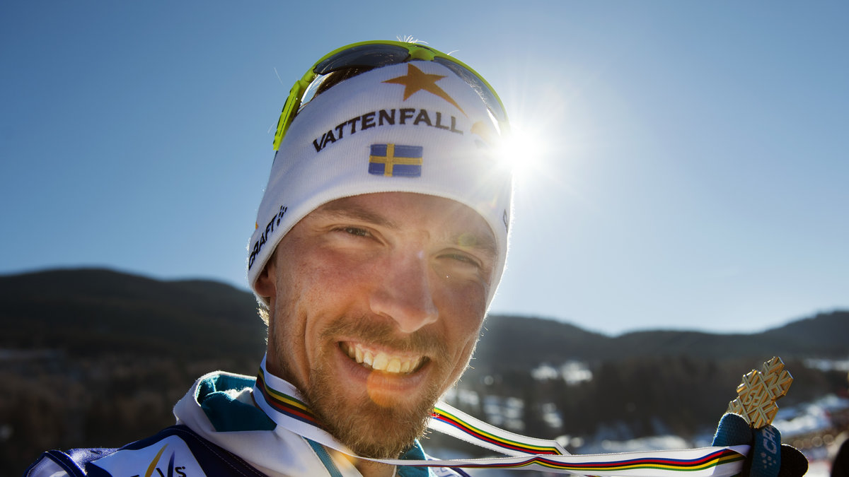 4. Johan Olsson, längdskidor, som vann femmilen i Val di Fiemme-VM på ett makalöst sätt.  