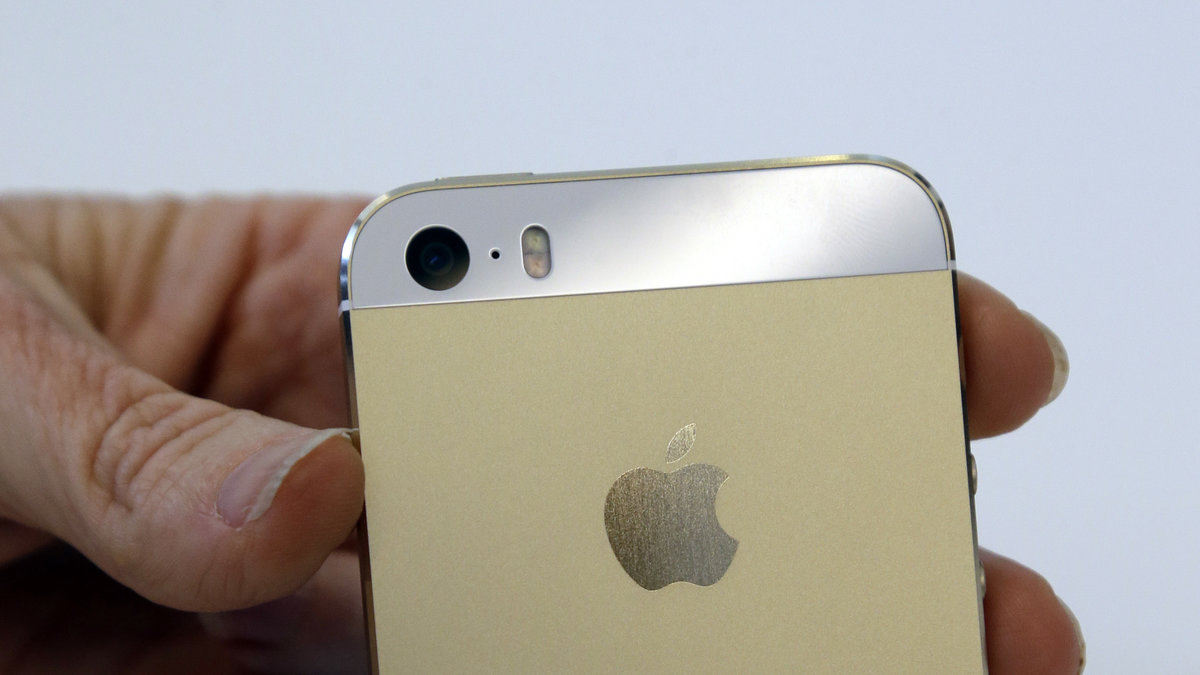 iPhone 5S - i guld.