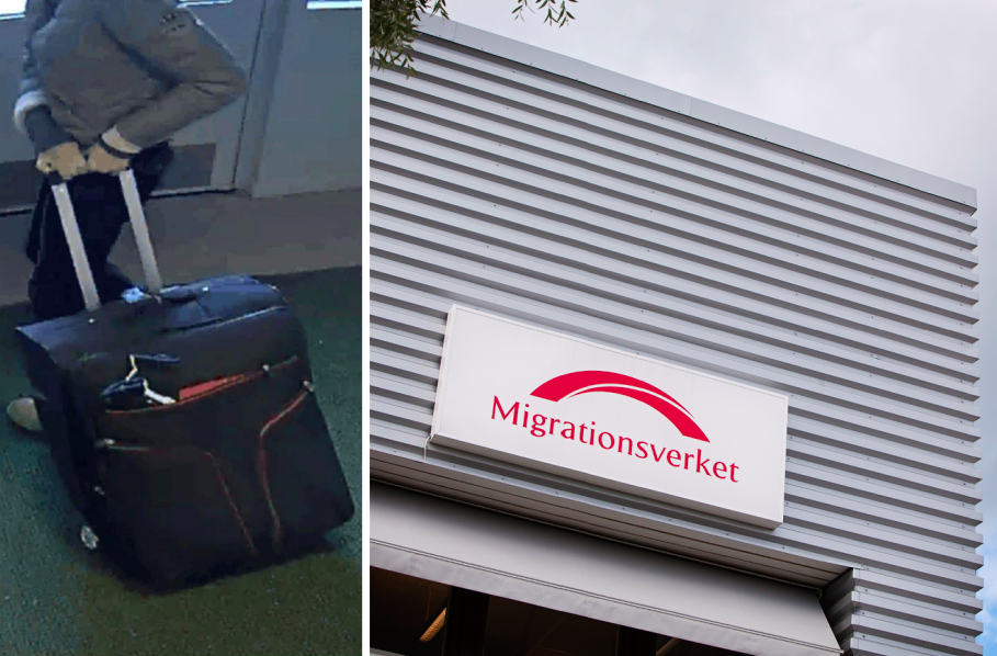 En präst smugglade ut en utvisad man från Migrationsverkets förvar – i en resväska.