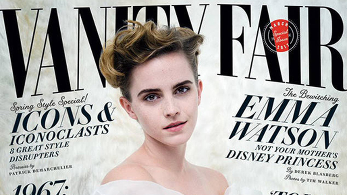 Emma Watson pryder omslaget till Vanity Fair.