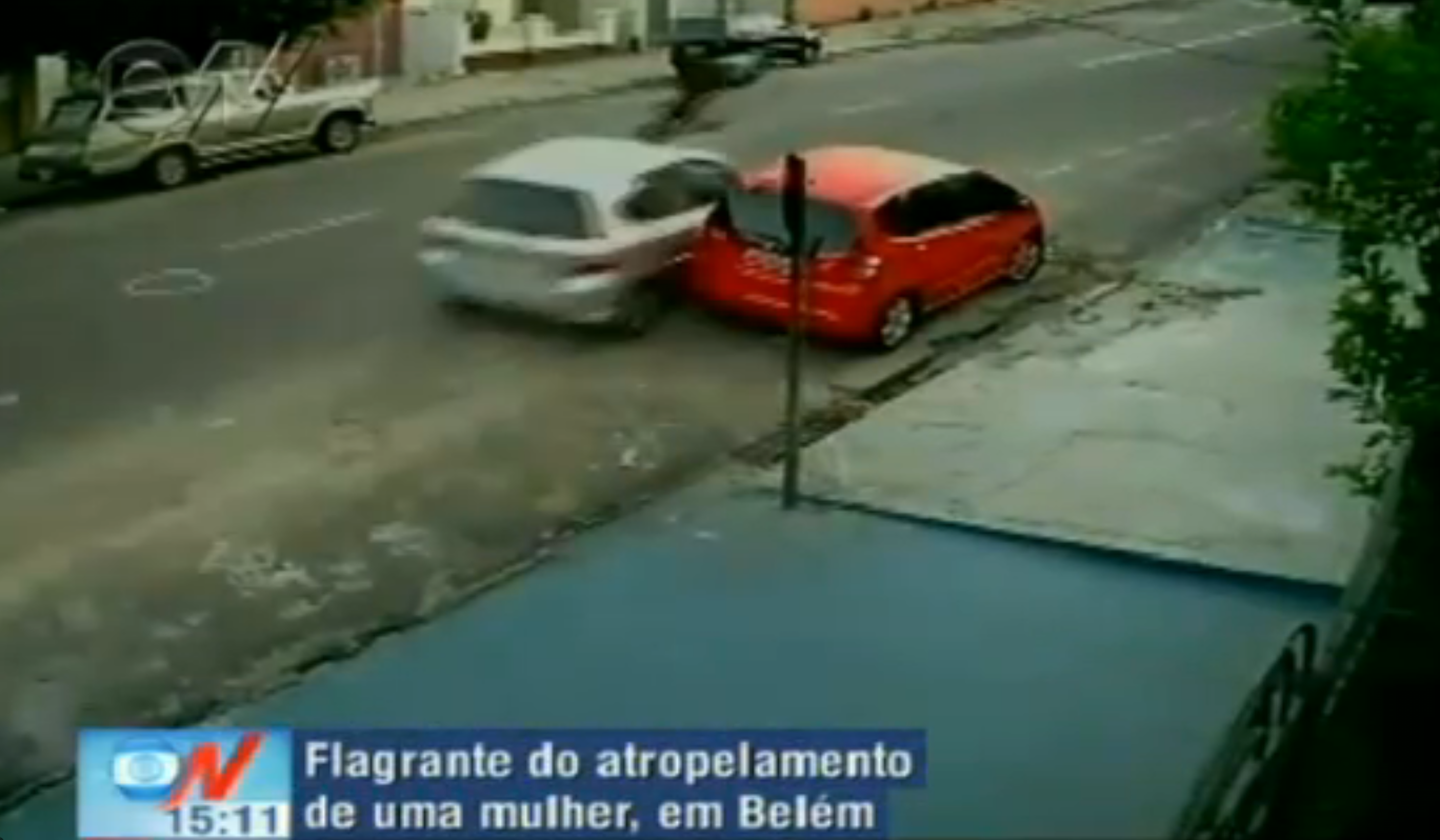 Kvinna, Brasilien, Trafikolycka, Olycka, Påkörd, Bil