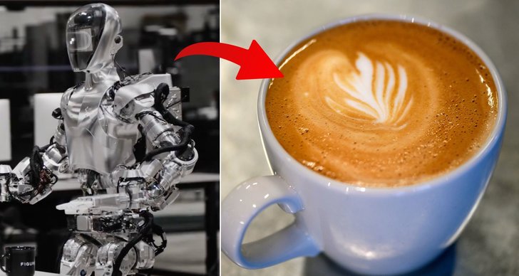 AI, Robot, Kaffe