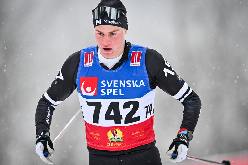 Alvar Myhlback kom aldrig till start i långloppet Marcialonga i Italien. Arkivbild.
