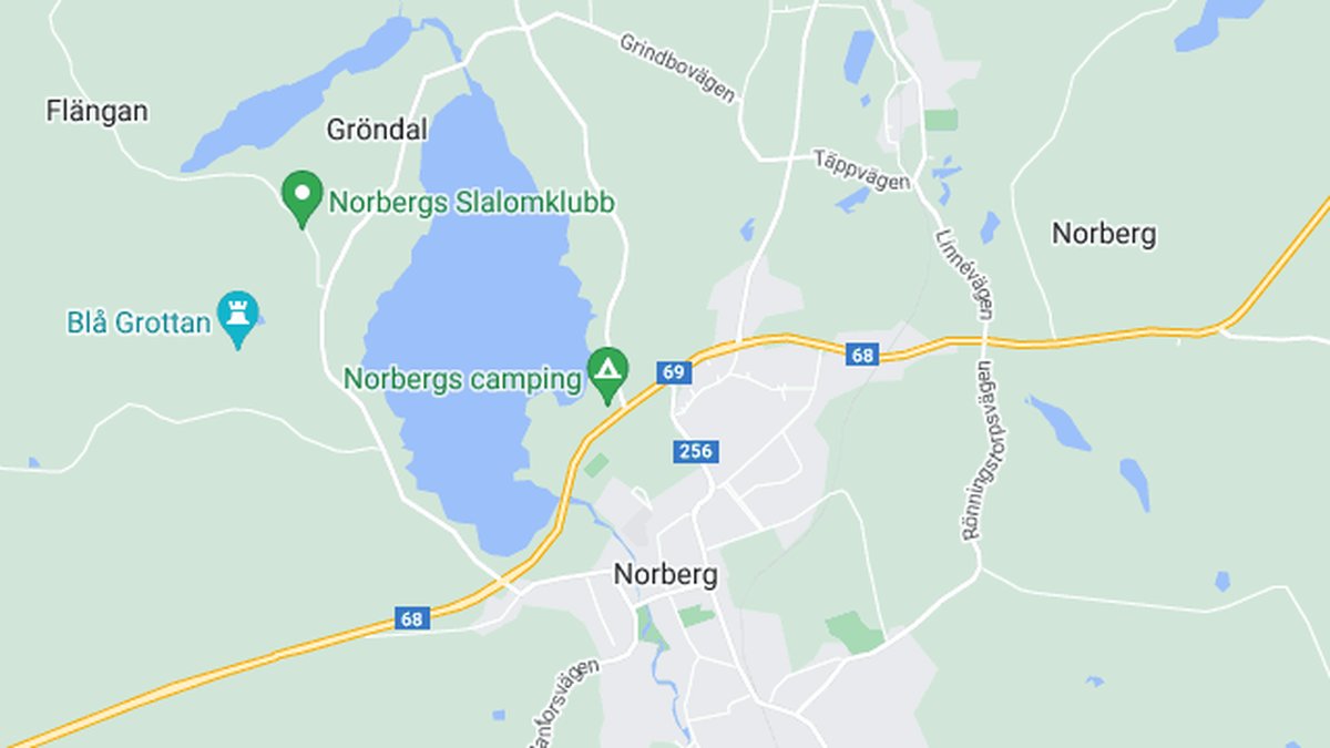 Google maps, Norberg
