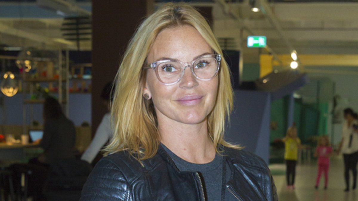 Magdalena Graaf på Andys lekland år 2015. 