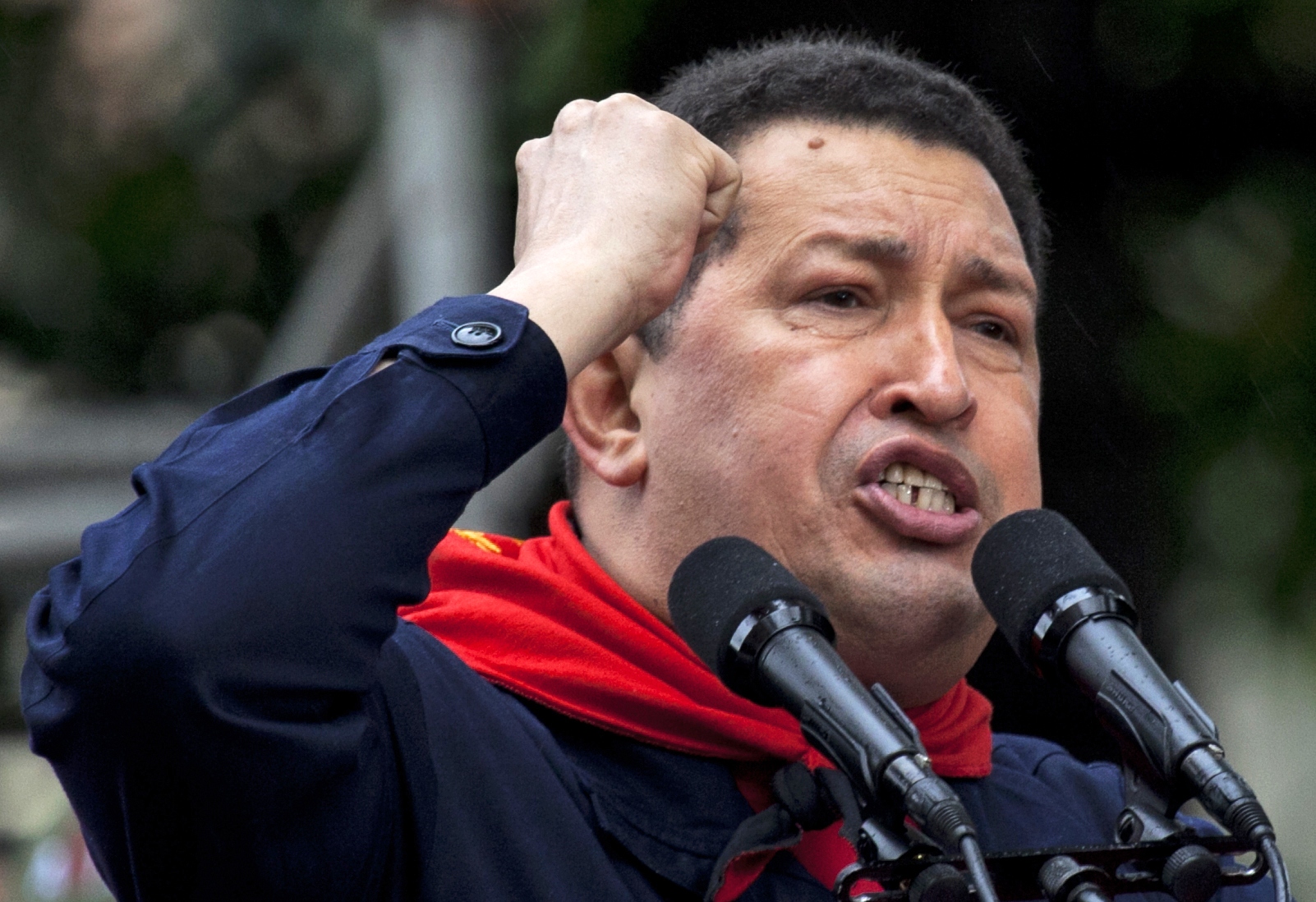 Han greps i Venezuela på order av Hugo Chávez.