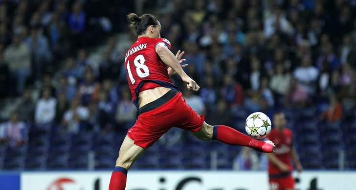 Zlatan Ibrahimovic, Champions League, Porto, PSG