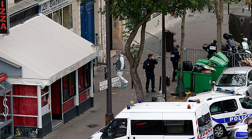 Tre män har gripits i Tyskland, misstänkta för att ha kopplingar till den terrorcell som utförde attackerna i Paris. Bilden är från Paris.