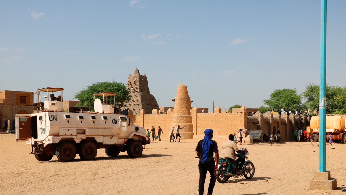 Staden Timbuktu i Mali. Arkivbild.