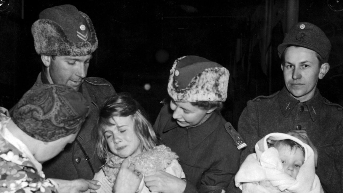 Finlandhjälpen under andra världskriget. Gävle Lottakår har hittills tagit hand om cirka 1 560 finska barn som passerat.