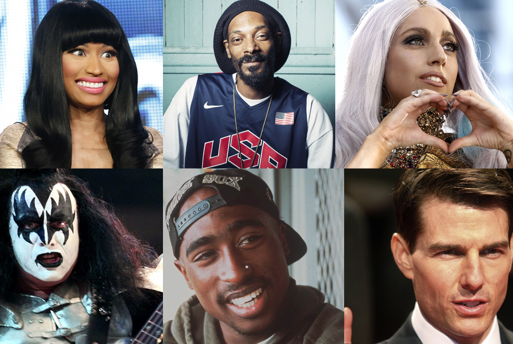 Har du koll på vad Lady Gaga, Tom Cruise och Nicki Minaj heter egentligen? Kolla igen bildspelet för att få svar. Har du koll på vad Lady Gaga, Tom Cruise och Nicki Minaj heter egentligen? Kolla igen bildspelet för att få svar.