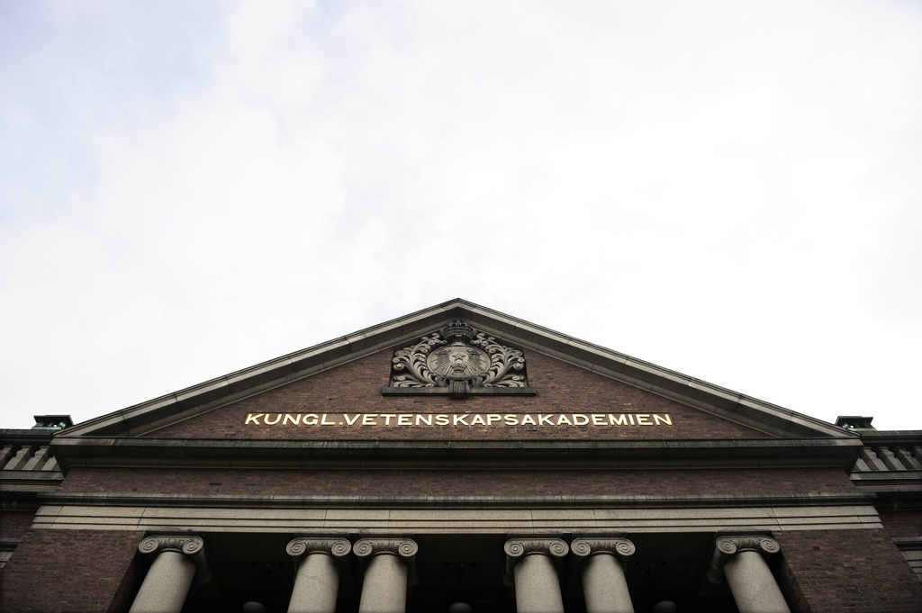 Kungliga Vetenskapsakademien i Stockholm. Arkivbild.