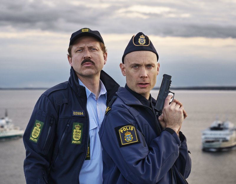Martin Høgsted och Jesper Rönndahl spelar poliserna Rasmus och Johan. Foto: SVT pressbild/fotograf: Christoffer Lomfors Martin Høgsted och Jesper Rönndahl spelar poliserna Rasmus och Johan. Foto: SVT pressbild/fotograf: Christoffer Lomfors